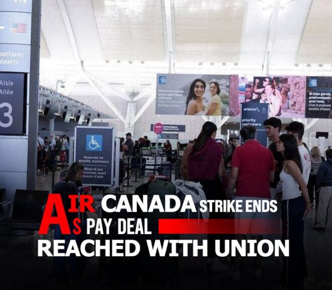 Air Canada to Restart Operations After Employee Pay Settlement